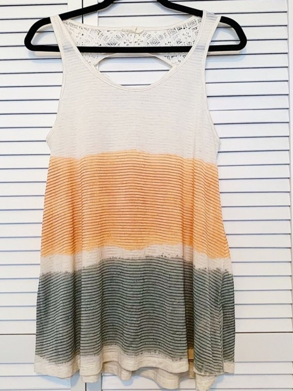 Tank W/ Lace Detailing